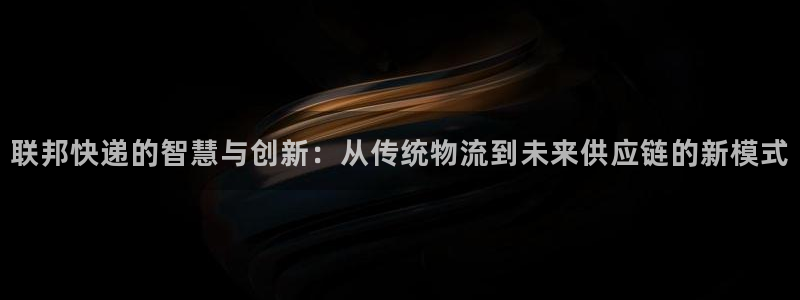 狗子28登录网：联邦快递的智慧与创新